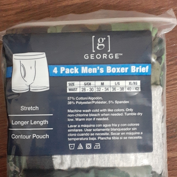 George mens boxer brief lot - Picture 4 of 4
